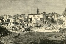 'The Forum at Rome', 1890.   Creator: Unknown.