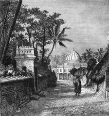 'View near Trichinopoly - The Mosque of Nuthur', c1891. Creator: James Grant.