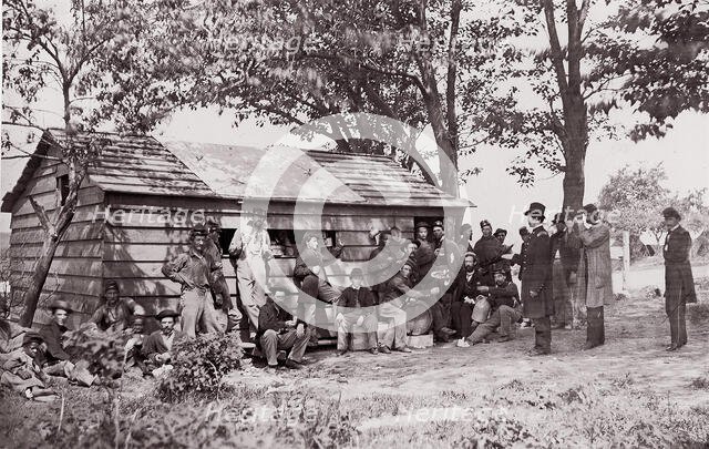 At the Sutler's Store, 1861-65. Creator: Unknown.