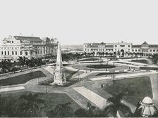 Plaza de la Victoria, Buenos Aires, Argentina, 1895.  Creator: Unknown.