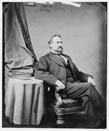 Selucius Garfielde, between 1860 and 1875. Creator: Unknown.