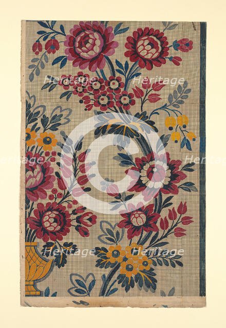 Mise-en-carte (Point-paper), France, After 1780. Creator: Germain Frères.