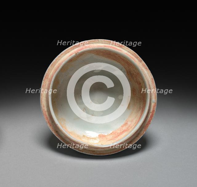 Circular Box: Qingbai Ware, 1200s-1300s. Creator: Unknown.