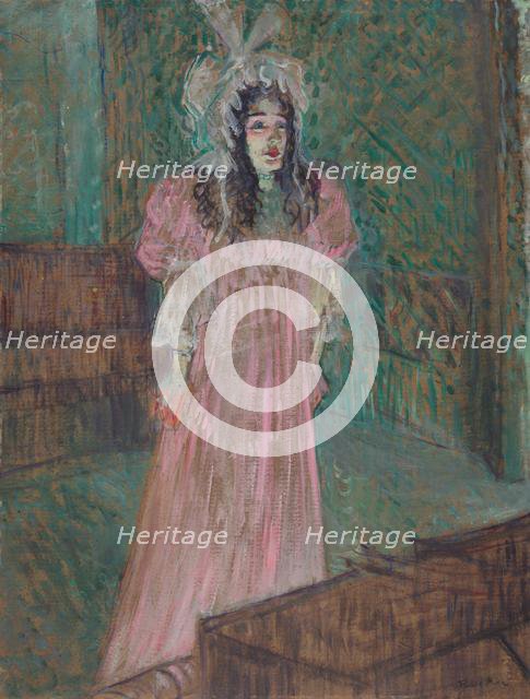 May Belfort, 1895. Creator: Henri de Toulouse-Lautrec (French, 1864-1901).