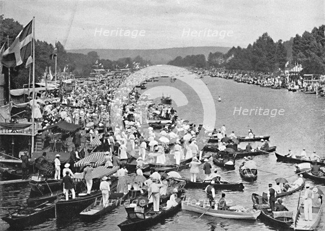 'Henley Regatta', c1896. Artist: Marsh Brothers.