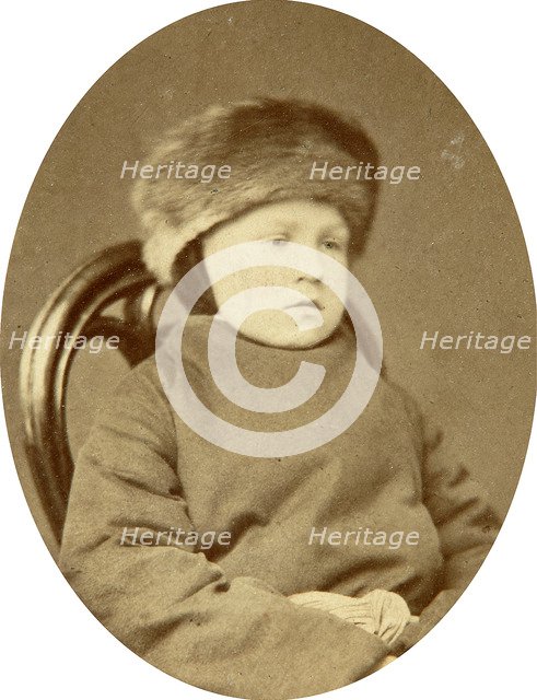 Fyodor Fyodorevich Dostoyevsky, son of Russian author Fyodor Dostoyevsky, 1870s. Artist: Unknown