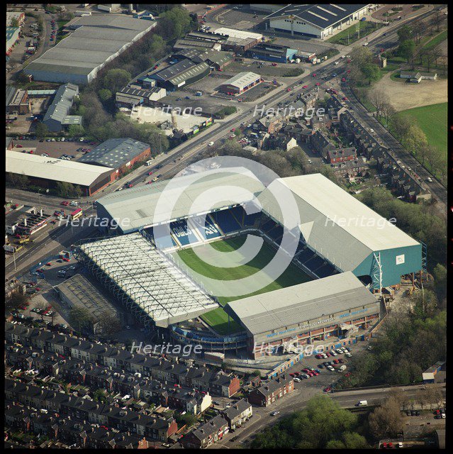 Hillsborough Stadium, Sheffield, South Yorkshire, 1995. Creator: Aerofilms.