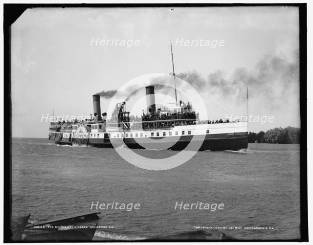 The Chippewa, Niagara Navigation Co., c1900. Creator: Unknown.