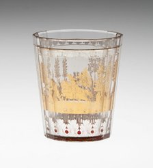 Beaker, Bohemia, c. 1730. Creator: Bohemia Glass.