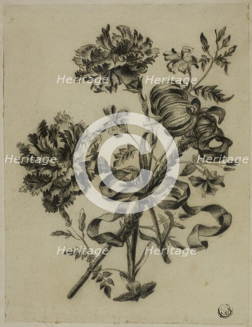 Bouquet of Carnations and Lilies, n.d. Creator: Unknown.