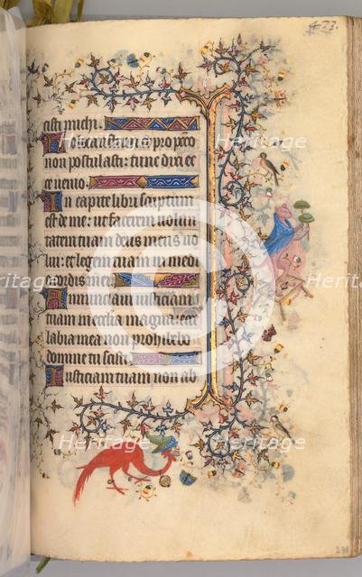 Hours of Charles the Noble, King of Navarre (1361-1425): fol. 231r, Text, c. 1405. Creator: Master of the Brussels Initials and Associates (French).
