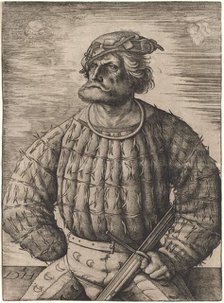Kunz von der Rosen, c. 1518. Creator: Daniel Hopfer.