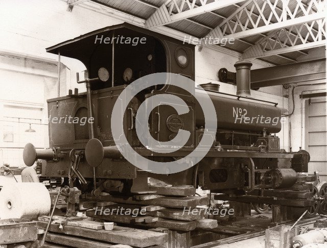 The Rowntree steam locomotive, York, Yorkshire, 1958. Artist: Unknown