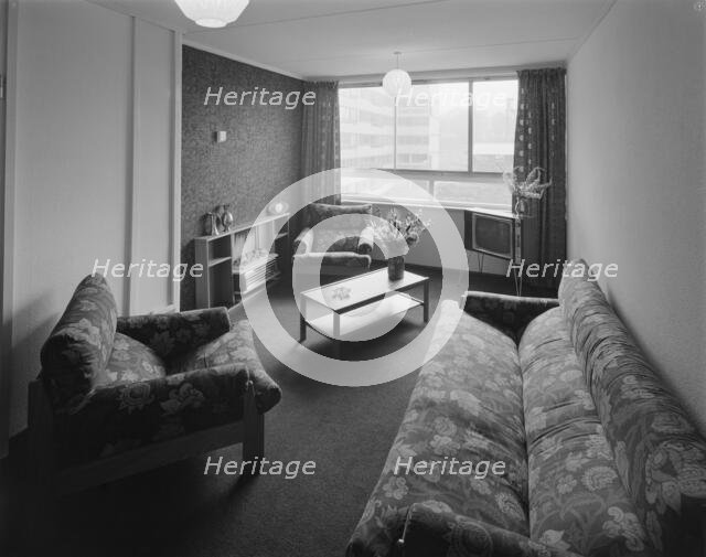 Victoria Park Estate, Macclesfield, Cheshire East, Cheshire, 18/04/1968. Creator: John Laing plc.