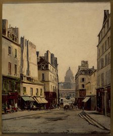 Rue du Haut-Pavé, in 1888, 1888. Creator: Emmanuel Lansyer.
