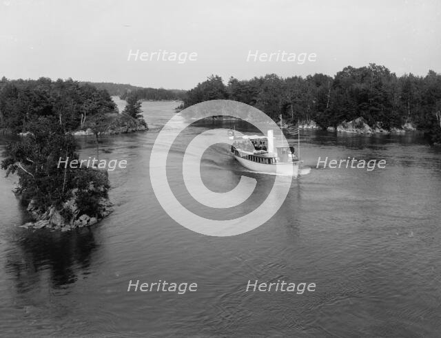 Lost Channel, Thousand Islands, N.Y., (1901?). Creator: Unknown.