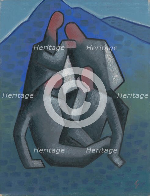 Bandits, 1932-1933. Creator: Mikulas Galanda.