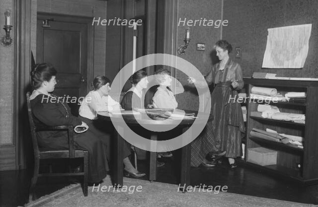 Elizabeth R. Wylie & class, between c1915 and c1920. Creator: Bain News Service.