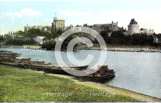 Windsor Castle, Berkshire, 20th Century. Artist: Unknown