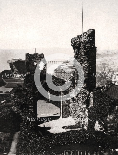 Hastings Castle, Sussex. Artist: Unknown