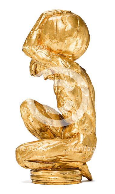 Atlas (hood ornament), 1915. Creator: Bugatti; Rembrandt (1884-1916).