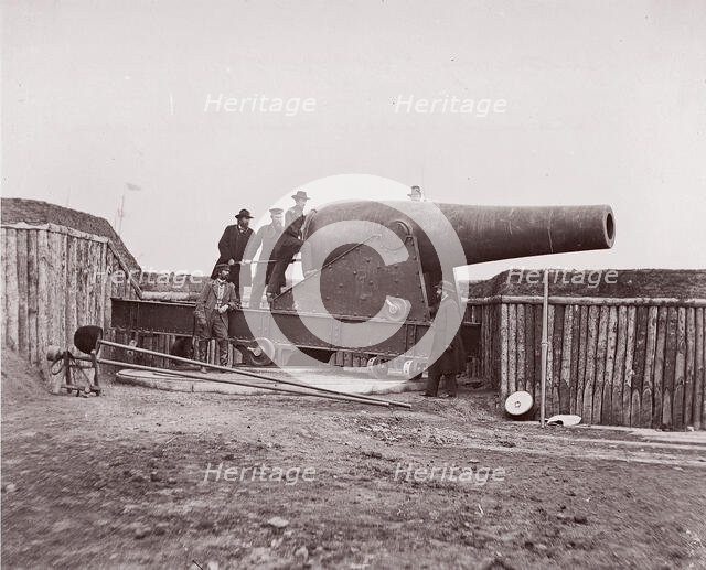 Battery Rodgers, Potomac River near Washington, 1861-65. Creator: Unknown.