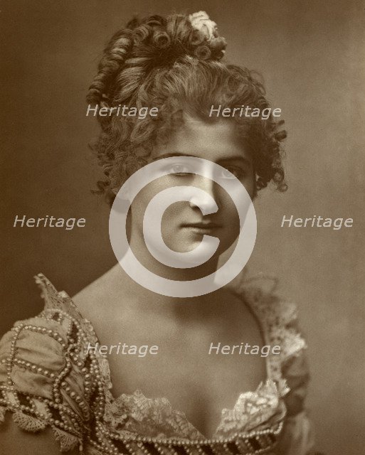 Mary Anderson, American actress, 1884. Artist: Unknown