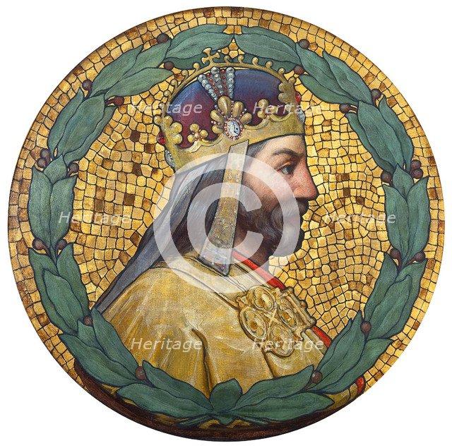 Charles IV, 1900. Artist: Liebscher, Adolf (1857-1919)