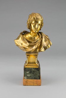 Bust of Jesus as a Youth, 1620/43, 18th century addition. Creator: François Du Quesnoy.