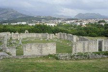 Ruins of the Episcopal Centre, ancient city of Salona, Solin, Croatia, 2018. Creator: Unknown.