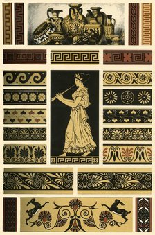 Ancient Greek pottery, (1898). Creator: Unknown.