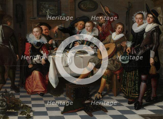 Merry Company, 1629. Creator: Isaac Elias.