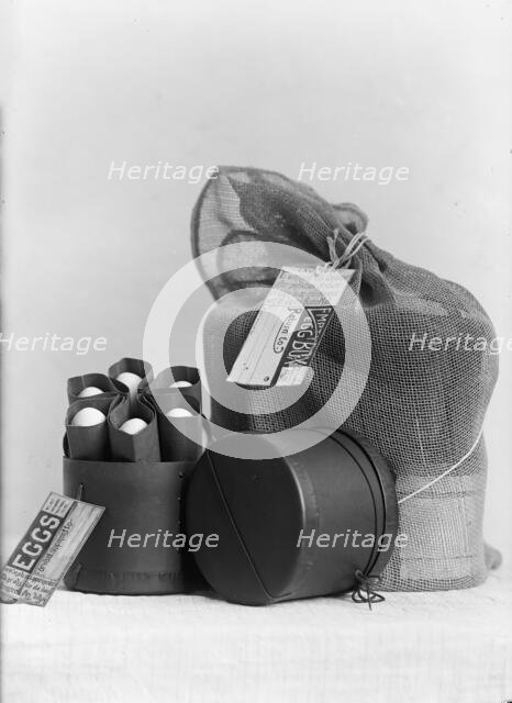 Egg Packaging, 1915. Creator: Harris & Ewing.