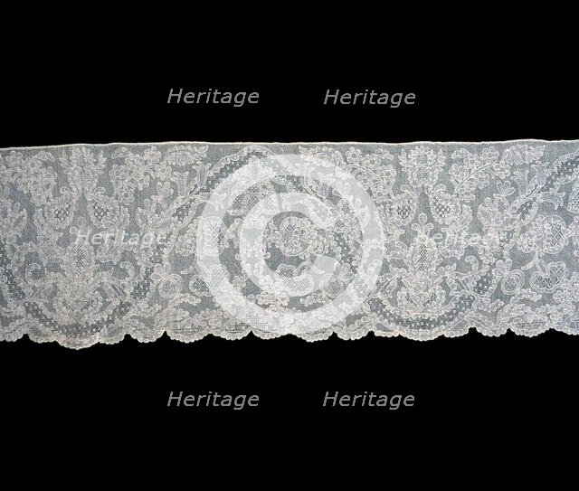 Flounce, France, 1740s/50s. Creator: Unknown.