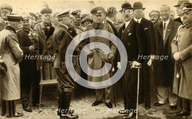 Franz von Papen and Kurt von Schleicher, 1932, (1933).  Creator: Unknown.