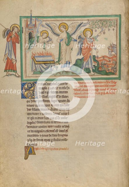 The Harvest of Grapes, about 1255-1260. Creator: Unknown.