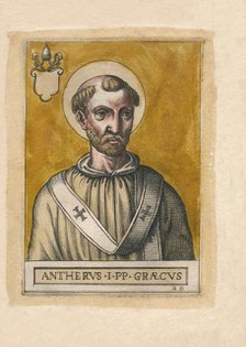 Pope Anterus. Creator: Unknown.