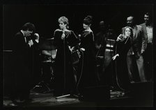 Georgie Fame and Sweet Substitute with Keith Smith's Hefty Jazz in concert, 1984. Artist: Denis Williams