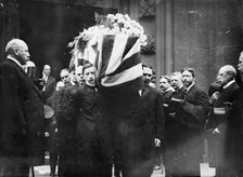 Funeral of J.L. Griffiths, 1914. Creator: Bain News Service.
