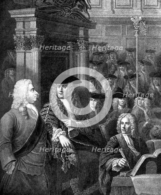 The House of Commons in Sir Robert Walpole's administration, Artist: Unknown
