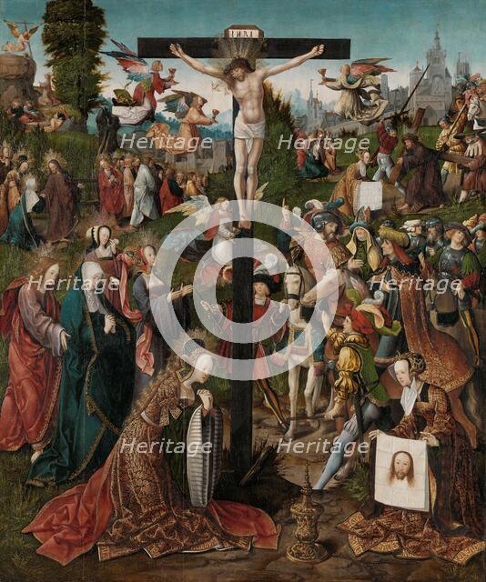 The Crucifixion, c.1507-c.1510. Creator: Jacob Cornelisz. van Oostsanen.