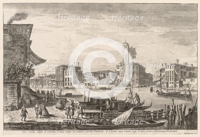 Views of Venice: Cannaregio, 1741. Creator: Michele Marieschi (Italian, 1710-1743).