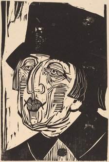 Annette Kolb, 1926. Creator: Ernst Kirchner.