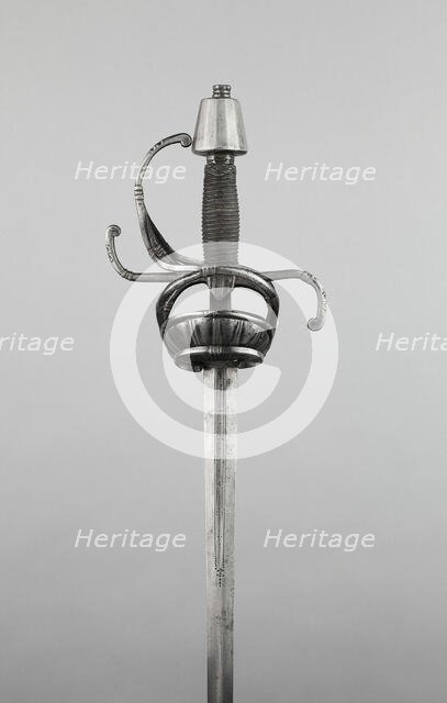 Rapier, Europe, southern, 1620-30. Creator: Unknown.