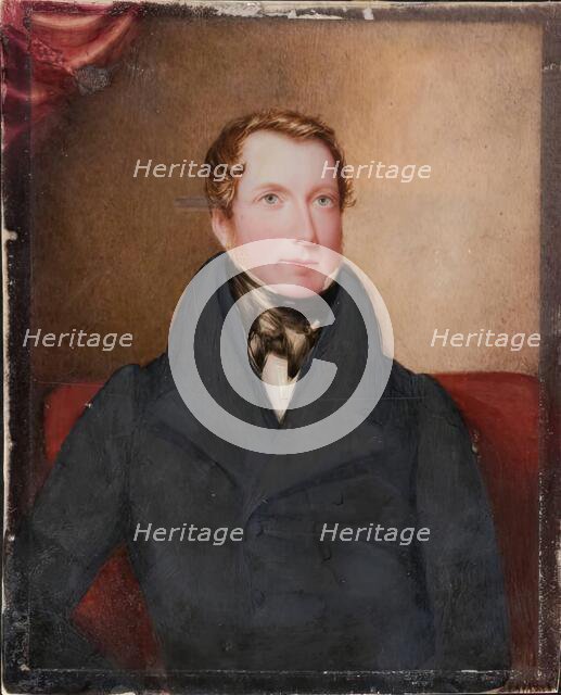 An Unknown Gentleman, c1840s. Creators: Unknown, William Watson.
