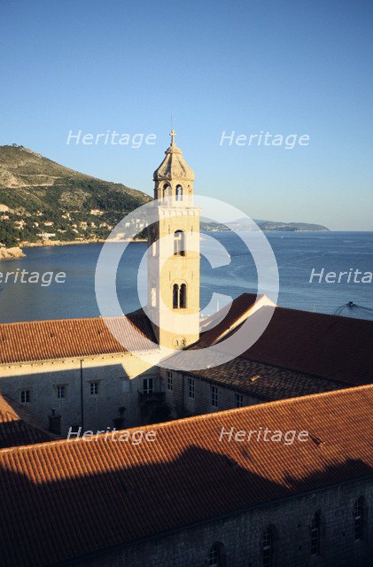 Bell tower, Dubrovnik, Croatia.