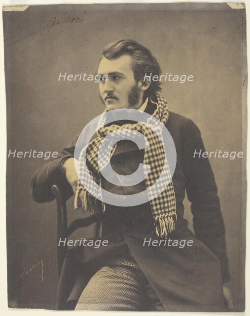 Gustave Doré, 1856/58. Creator: Nadar.