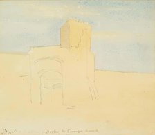 Porta di San Lorenzo, Rome, 1825. Creator: James William Giles.