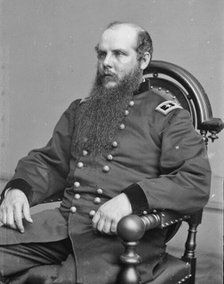 General John McAllister Schofield, between 1855 and 1865. Creator: Unknown.
