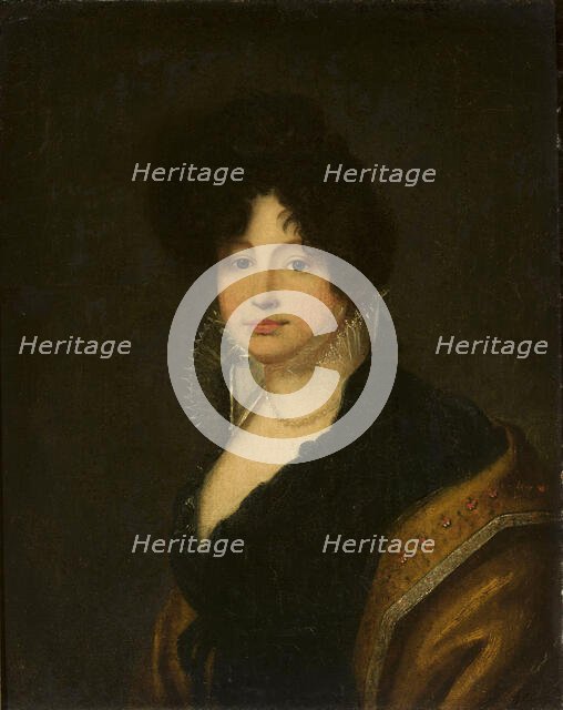 Portrait of Countess Anastasia Shcherbatova (1774-1841), née Musina-Pushkina, c1808. Creator: Kiprensky, Orest Adamovich (1782-1836).